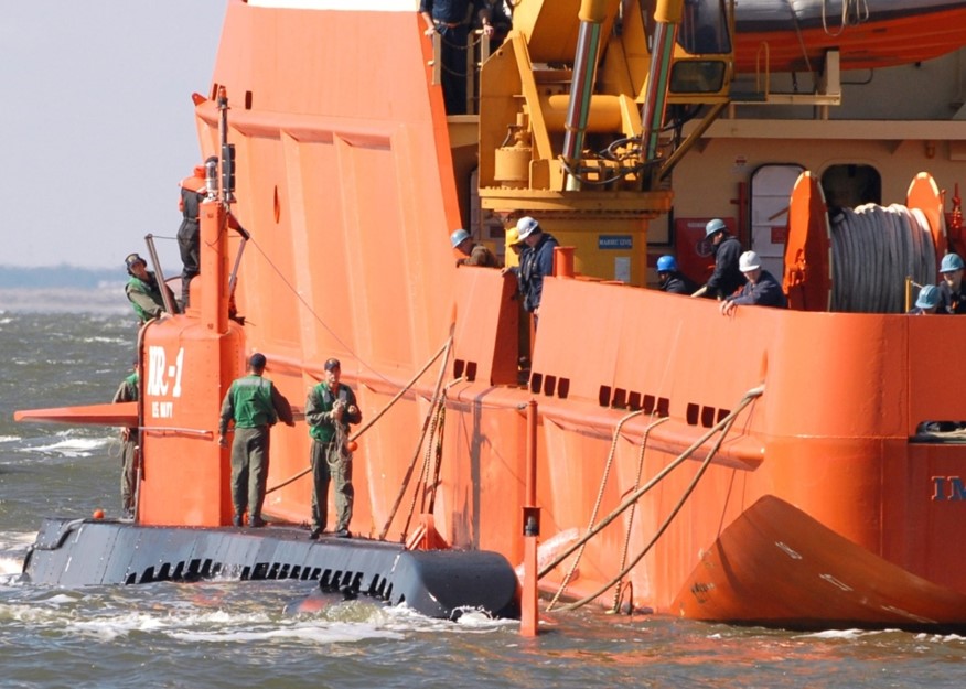 The Navy’s former deep sea submersible NR-1, whose final mission included an 85-square mile survey of the sea floor searching for the Bear. (U.S. Navy) The Navy’s former deep sea submersible NR-1, whose final mission included an 85-square mile survey of the sea floor searching for the Bear. (U.S. Navy)